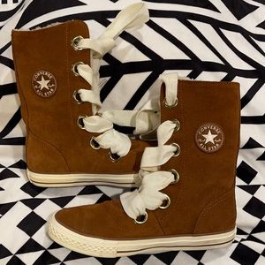 Converse Shoes | Converse All Star Chuck Suede Boot | Color: Brown | Size: 6 | Tamarahl's Closet